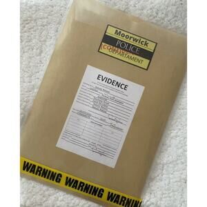 Brand New Cold Case Murder Mystery Unsolved Game Files Sealed Detective